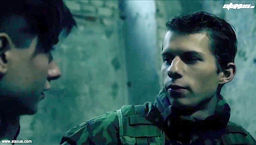 Army Stud Dominates Curious Civilian in Steaming Hot Tryst – Jason Mike Yuri Adamov