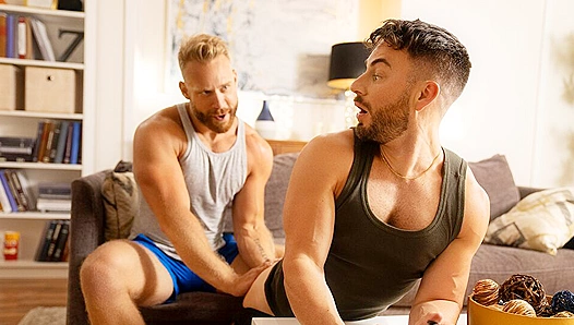 Hard Bareback Ride: Two Hot Jocks Go Raw Without Protection – SeanCodyX 18+