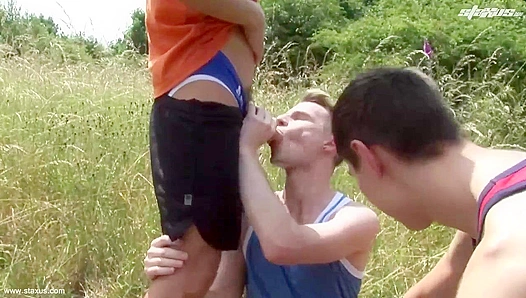 Jaxon Radoc Kamyk Walker Get Dirty Outside – Hot Outdoor Fuck Session XXX