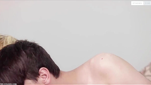 Hungry for More: Damian Josh Devour Massive Cock – Frenzy Blowbang Madness – GayXXX