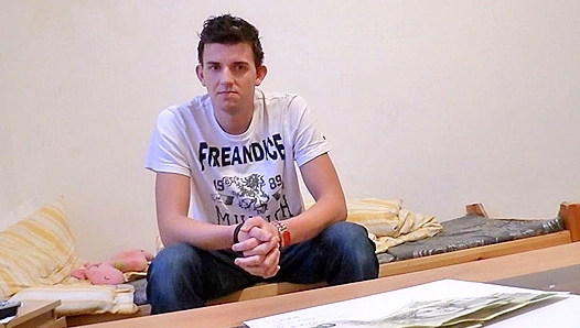 Hungry European Bottom Gets Dominated by Rugged Debt Collector – 18+