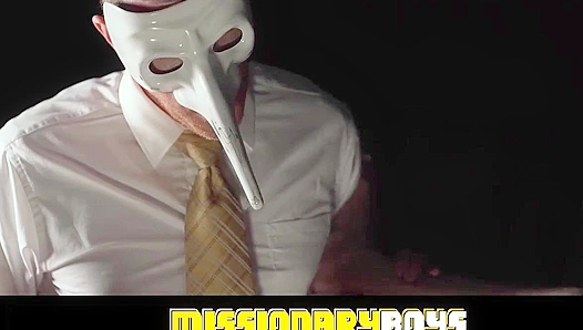 Young stud rides hard—Stewarts deep anal mission ends in explosive cum–MissionaryBoys