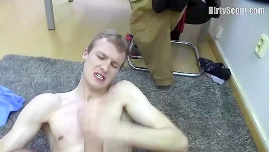 Slender Boy Rides Huge Cock in Hot, Sweaty Encounter – DirtyScout 18+