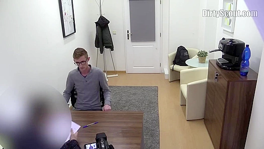 Slender Euro twink gets pounded hard by hung stud — raw POV action full of passion and
