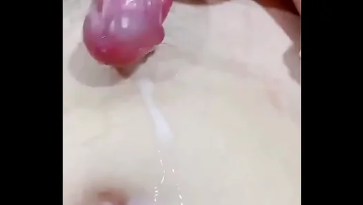 Massive White Stallion Blasts Huge Creamy Load – Epic Solo Cum Shot Action – 18+