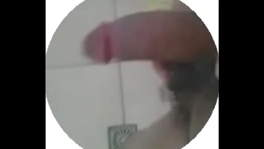 Soaked Horny: Young Brazilian Guy Jerks Off Under Hot Shower – 18+