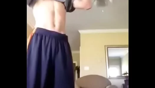 Hot Young Twink Shows Off Massive Hard Cock in Steaming Solo Session – 18+