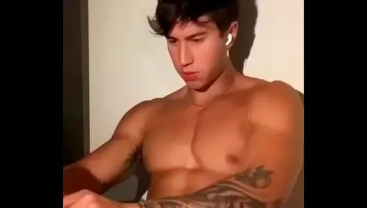 Insatiable Latino studs jack off hard in a steamy cum fest – 18+