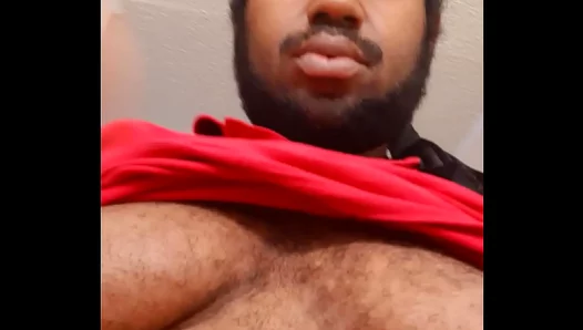 Thomas Moaning Hard While JERKING His THICK Ebony Dick – Hot Gay Solo POV