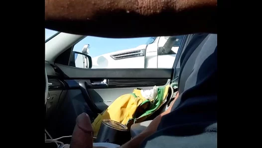 Highway Heat: Truck Driver Flaunts Massive Hard Cock to Thirsty Fans – 18+