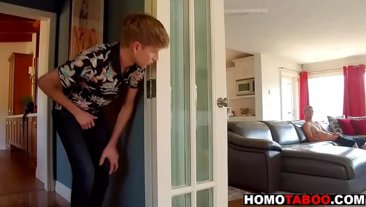 Caught Peeping on My Stepbrothers Massive Hardcock – Taboo Desire Ignites – 18+