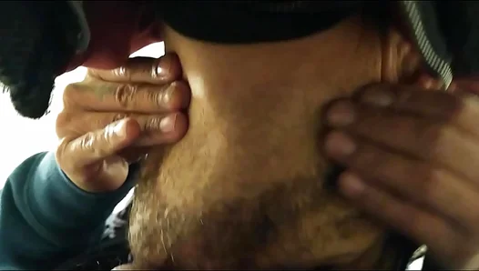 Restroom Encounter: Hot Blowjob Steams Up an Amateurs First Deepthroat – 18+