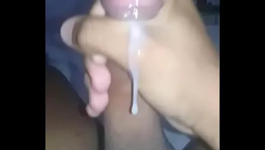 Alone in Isolation, He Rides Himself Deep in Sopping Wet Sheets – 18+