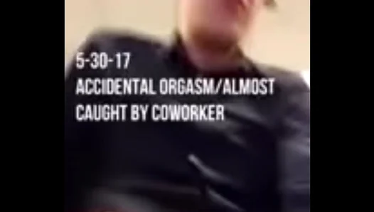 Caught in the Act: Strangers Intense Orgasm in Hot Office Moment – 18+