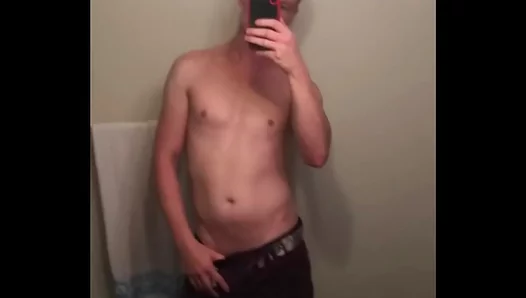 Mitchells Steamy Solo Fantasies: Horny Twink Jerks Off Hard – 18+
