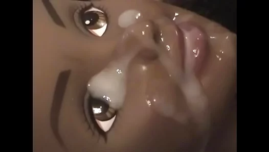 Barbie Gets a Creampie Face Finish in Hot Solo Jerk Off – XXX