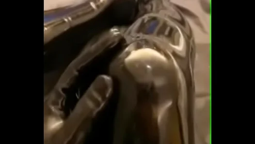Dominated by an Asian Master in Tight Latex Fetish Play – XXXGayScene 18+