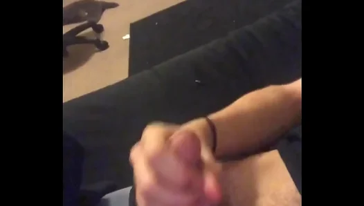 Horny Hairy Teen Blasts Load in Steaming Solo Masturbation Fantasy – 18+
