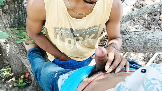 Under the Mango Trees: Young Stud Masters Blowjobs – Steamy Hindi Gay Scenes