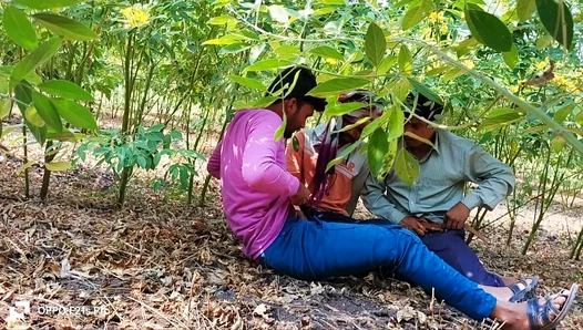 Three Horny Jocks Fuck Wild in a Secret Flower Field – 18+