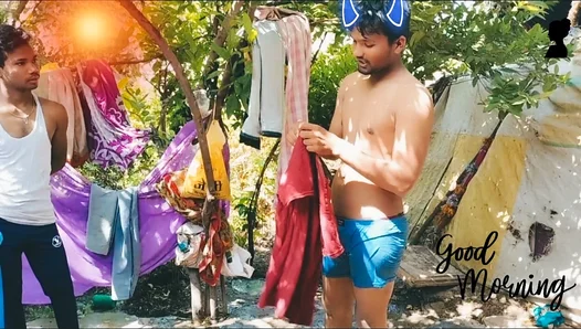Silken Temptation: Young Desi Guy Teases in Sexy Lingerie – HotHindiX 18+