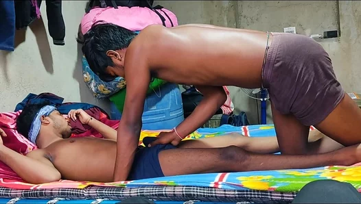 Passion Ignites: Two Horny Indian Men Go Wild Beneath Midnight Sheets – XXX