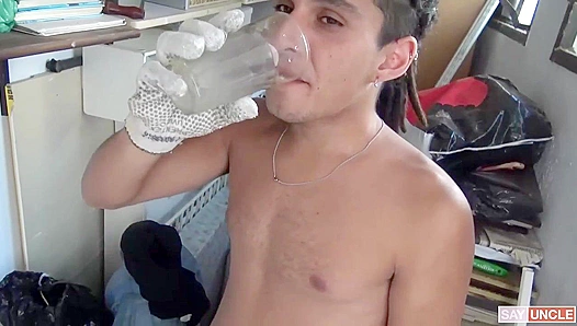 Cains Tight Hole Stretched by Horny Latino Stud – Hot Gay Action 18+