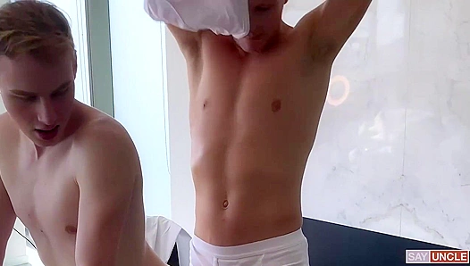 Bible Study Turns Steamy: Eric Lukas Share Raw Anal Desire – TinyGays 18+