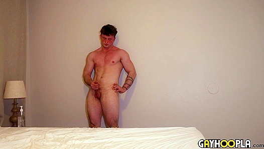 Trent Fox Flexes His Massive Hard cock — Raw Alpha Power Unleashed – HotGuysFuck 247