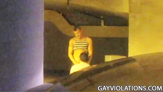 Deep Tongue Action: Two Horny Guys Share Steamy Blowjob Moments – GayXXX
