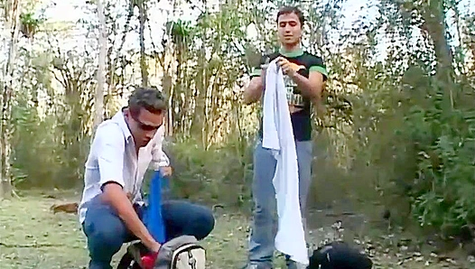 Armando Alessandros Toy-Fueled Outdoor Anal Play – LollipopTwinks 18+