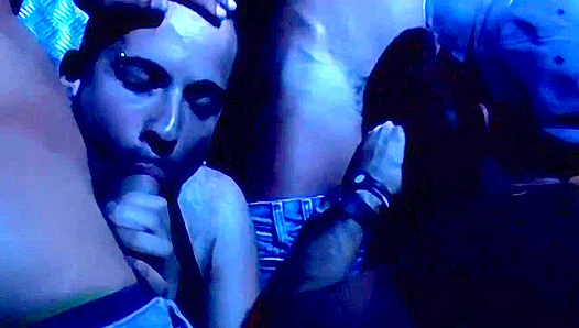 Hot Party Twinks Swap Blows Jobs in Dark Club – Wet Gay Lust Fest