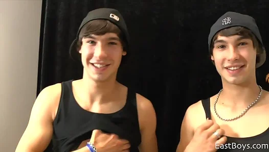 Double Trouble Alert: Aston Twins Heat Up Their Steamy Gay Debut – 18+