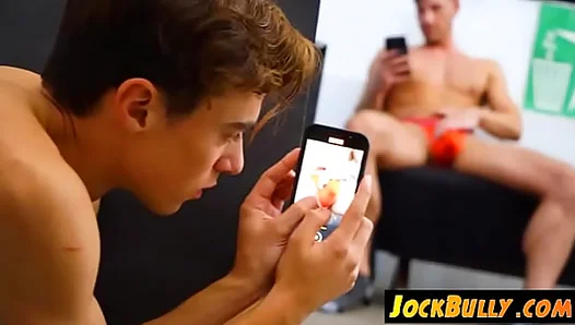 Caught Filming Secrets: Eyeing the Ripped Gym Gods Private Workouts – 18+