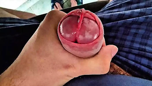 Precum Drools Cockhead Teases: Slow-Mo Edge Play Madness – GayXXX 18+