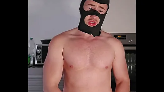 Steamy Masked Dom Shows Off in Hot Kitchen Striptease – NaughtyExposed 18+