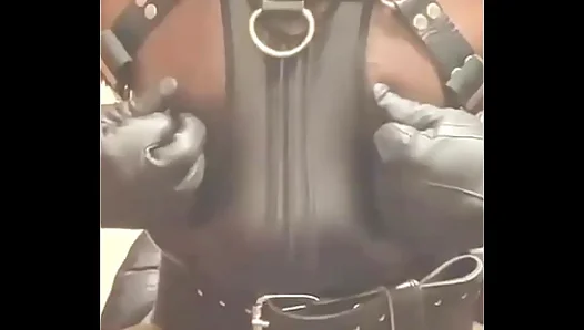 Tit Sensation: BBC Bulges in Shiny Latex — Nipples Rock Hard, Edge Play Intense – XXX