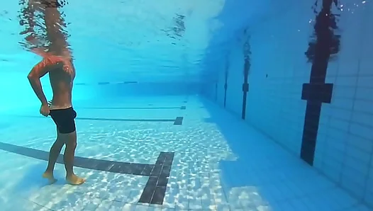 Underwater Passion: Steamy Gay Encounter Ends in Explosive Poolside Climax – TinyGays 18+