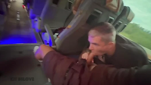 Hot Stranger Blows Me On Bus Then Rides My Dick To A Huge Load – XXXGayScene 18+