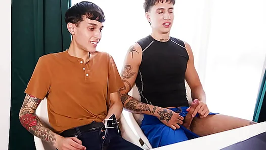 Curious Straight Guys Give In To Temptation After Erotic AI Secrets – 18+