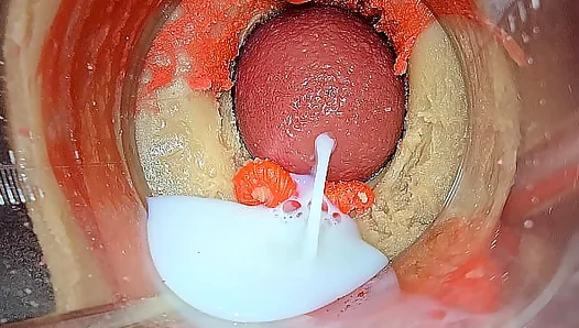 Cum-Splashed Ride: Squirt Session Filmed in Stunning 4K ASMR – 18+