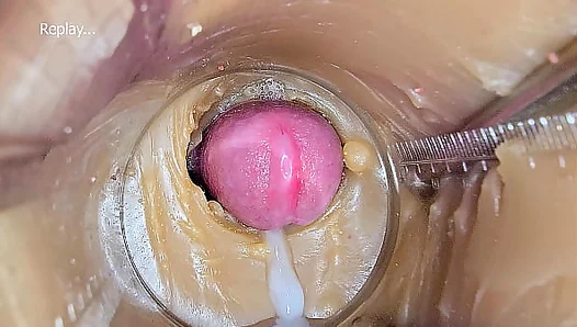 Squirt Explosion: Watch Thick Load Fill a Realistic Pussy – 4K HD