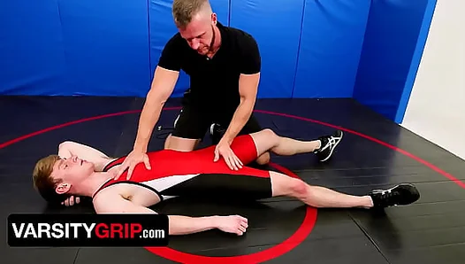 Coach Brian Bonds Claims His Prize After Victory Over Eager Twink – Varsity Grip