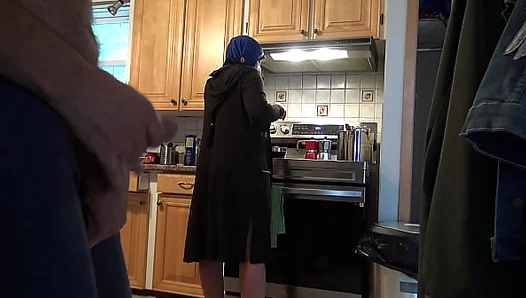 Flashing My Hard Cock Near Stepmom — She Cant Resist the Temptation – ForbiddenHeat 18+