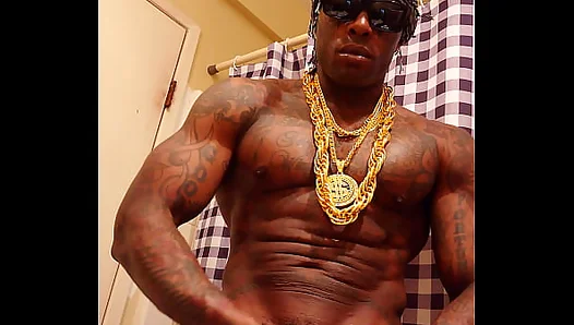 Worshiping This Massive Hairy Black Cock — Slow Strokes, Deep Devotion – 18+