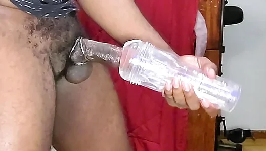 Jacking Off Huge Hardon with Fleshlight — Hot Jocks Steamy Solo Session – SexyAF
