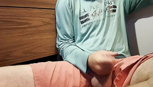 Total Meltdown: He Cums Hard, Drenching Himself in Stiff White Loads – Preview