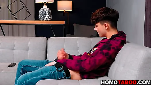 Young Stud Rides His Horny Stepbrothers Thick Dick – Hot Action