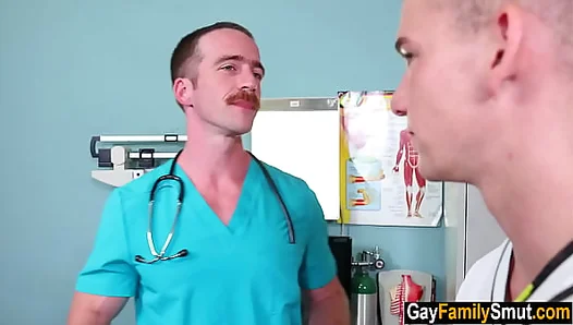 Stepdad Doc Spreads My Cheeks Takes Control – Steamy Home Visit 18+