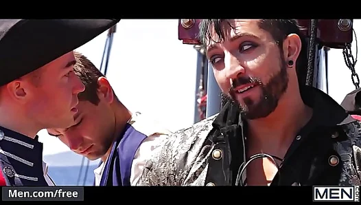 Sailing Forbidden Seas: Passion Ignites Among Pirate Males – PiratesXXX Pt 3